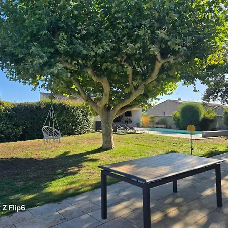 Вилла Non-smoking House Between Nimes And Avignon 10 Personnes *